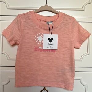 NWT Disney x Janie and Jack Mickey Mouse Explorer Tee Short Sleeve 12-18 Months